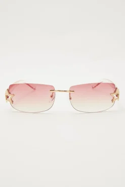 Alexis Star Sunglasses Pink