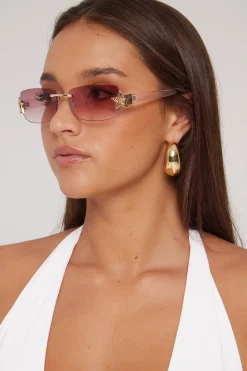 Alexis Star Sunglasses Pink