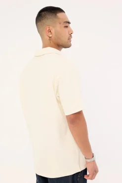 Alfie Boxy Polo White