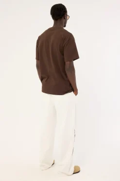Alfresco Baggy Linen Pant Off White
