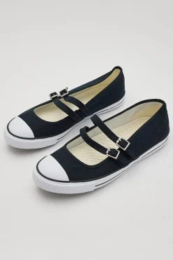 All Star Dainty Mary Jane Black Egret