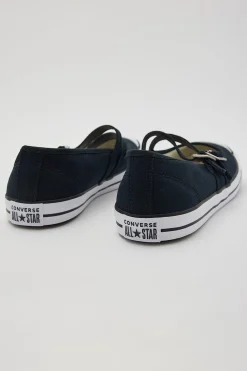 All Star Dainty Mary Jane Black Egret