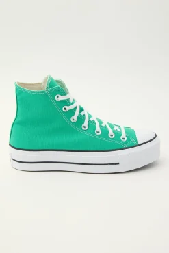 All Star Lift Platform Sneaker Apex Green