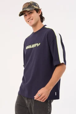 Alonso 2.0 Heavy Short Sleeve Tee Navy