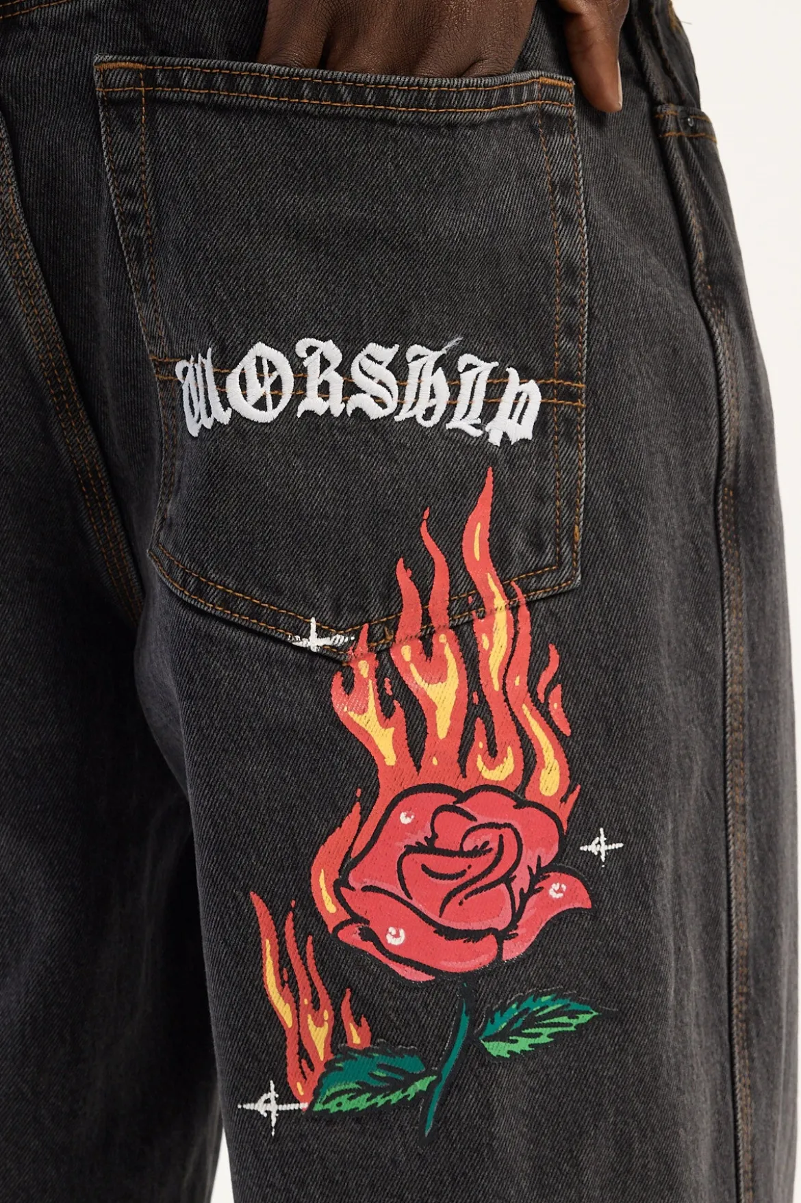Anderson Big Lounger Jean Used Black