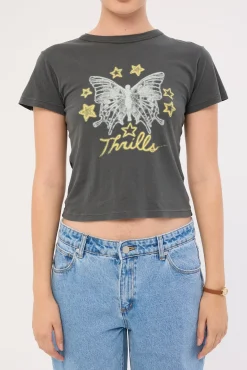 Angel Star Boy Tee Merch Black