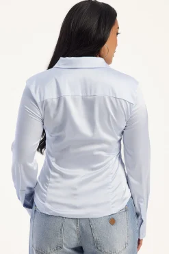 Angelic Shirt Soft Blue