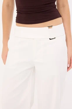 Anni Belted Pant White