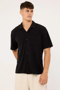 Apartment Recycled Resort Shirt Black
