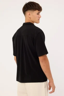 Apartment Recycled Resort Shirt Black