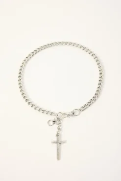 Apex Wallet Chain Antique Silver