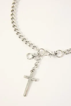 Apex Wallet Chain Antique Silver