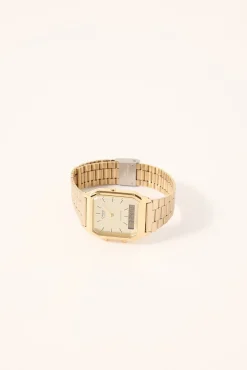 AQ230GA-9DS Duo Watch Gold