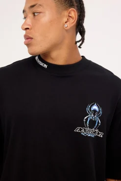 Arachno Oversize Super Heavy Tee Black