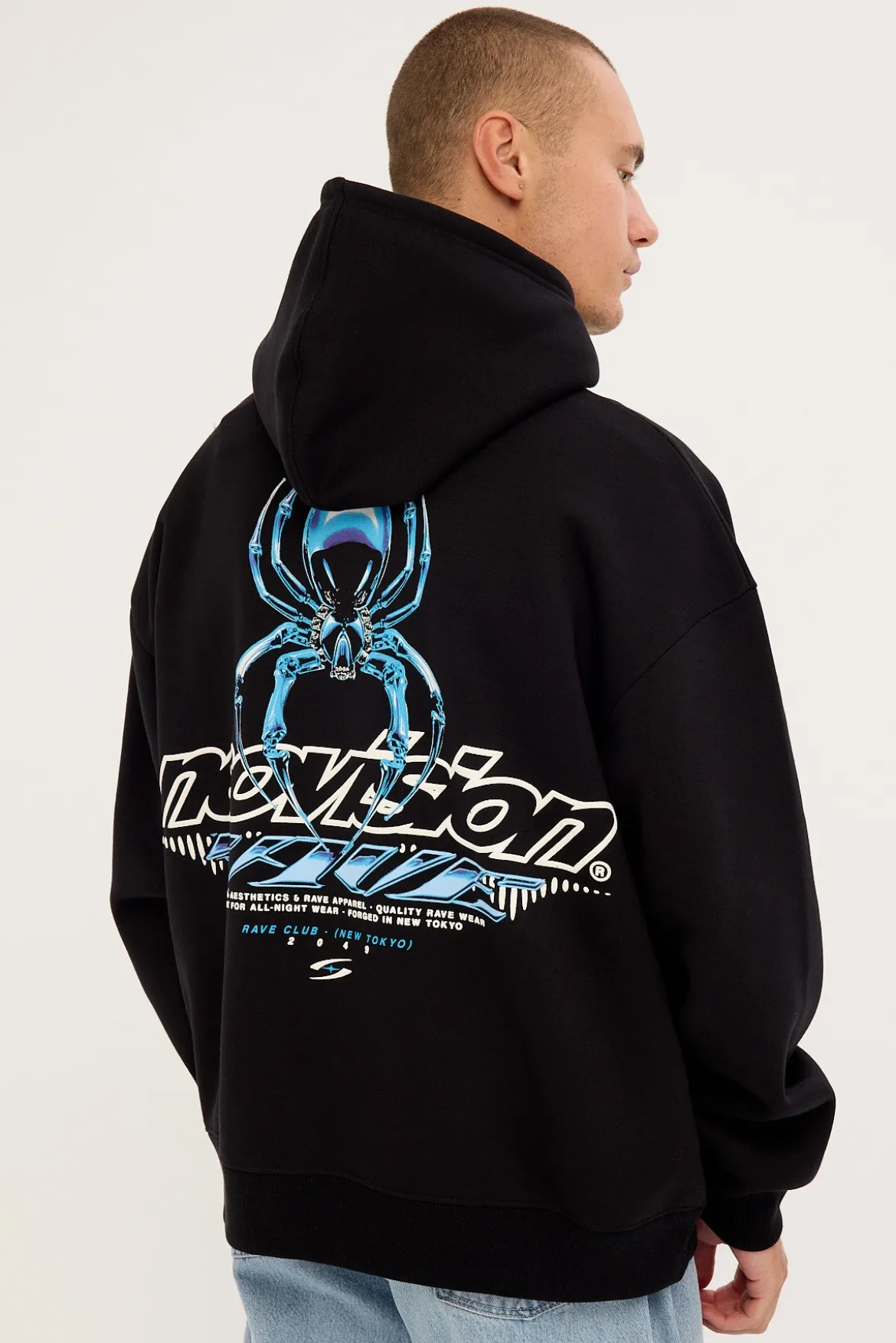Arachno Street Hoodie Black