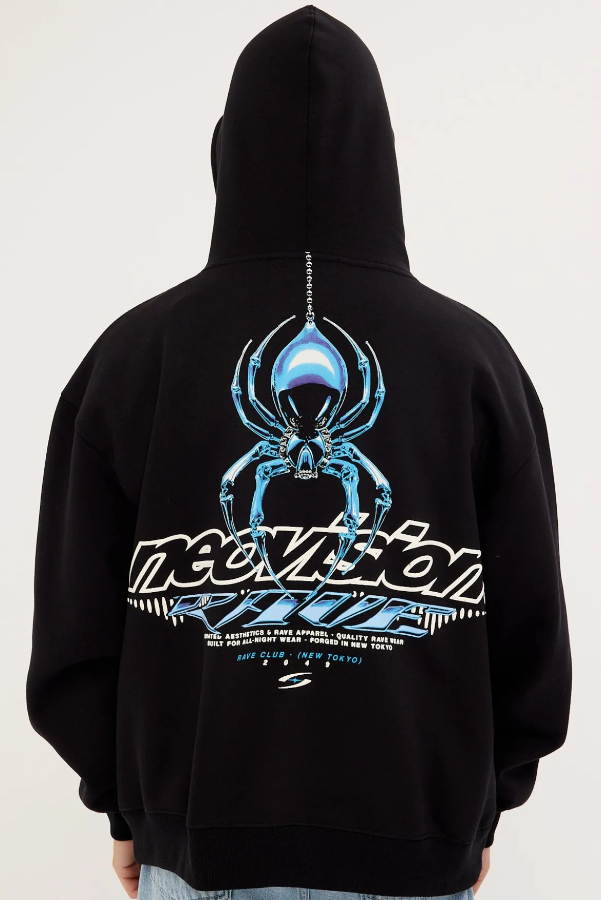 Arachno Street Hoodie Black