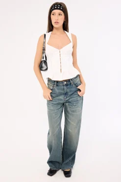 Arata Shirt Poplin Ivory