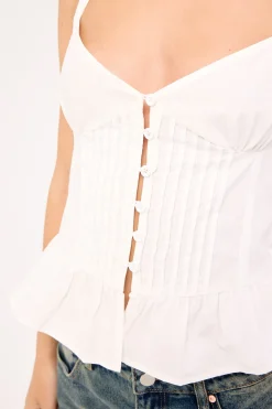 Arata Shirt Poplin Ivory