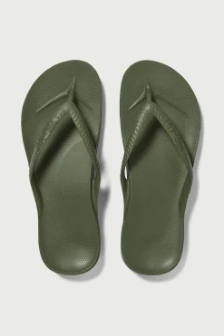 Arch Support Thong Khaki