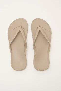 Arch Support Thong Taupe