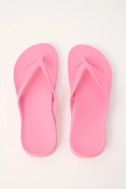Arch Support Thongs Hot Pink