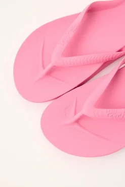Arch Support Thongs Hot Pink