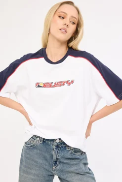 Archived Shooter Oversize Tee White