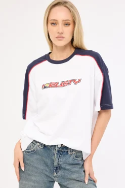 Archived Shooter Oversize Tee White