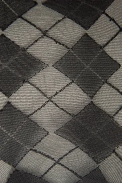 Argyle Stockings Black