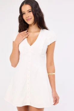 Arielle Mini Dress White