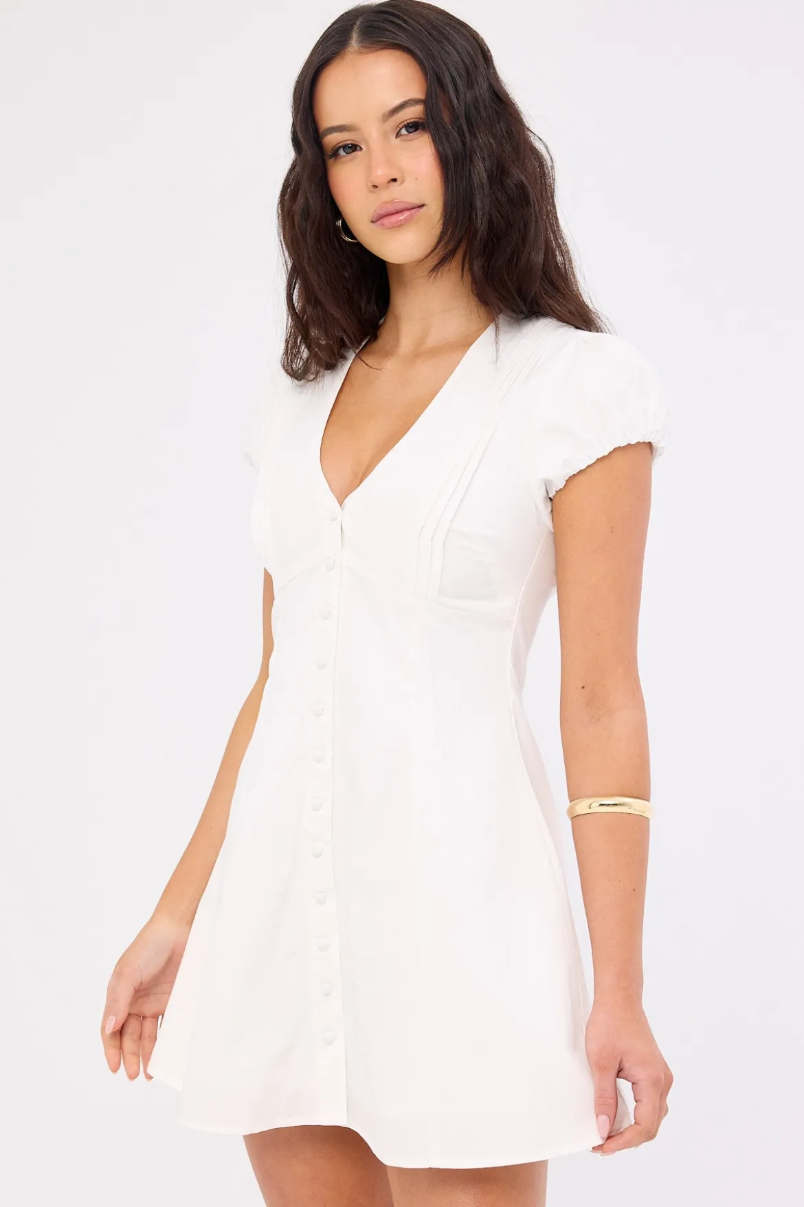Arielle Mini Dress White