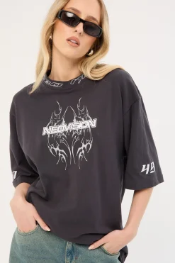 Arkos Street Super Heavy Tee Washed Black