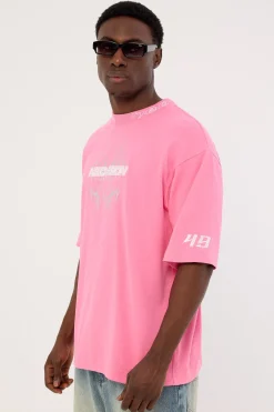 Arkos Street Super Heavy Tee Berry Pink