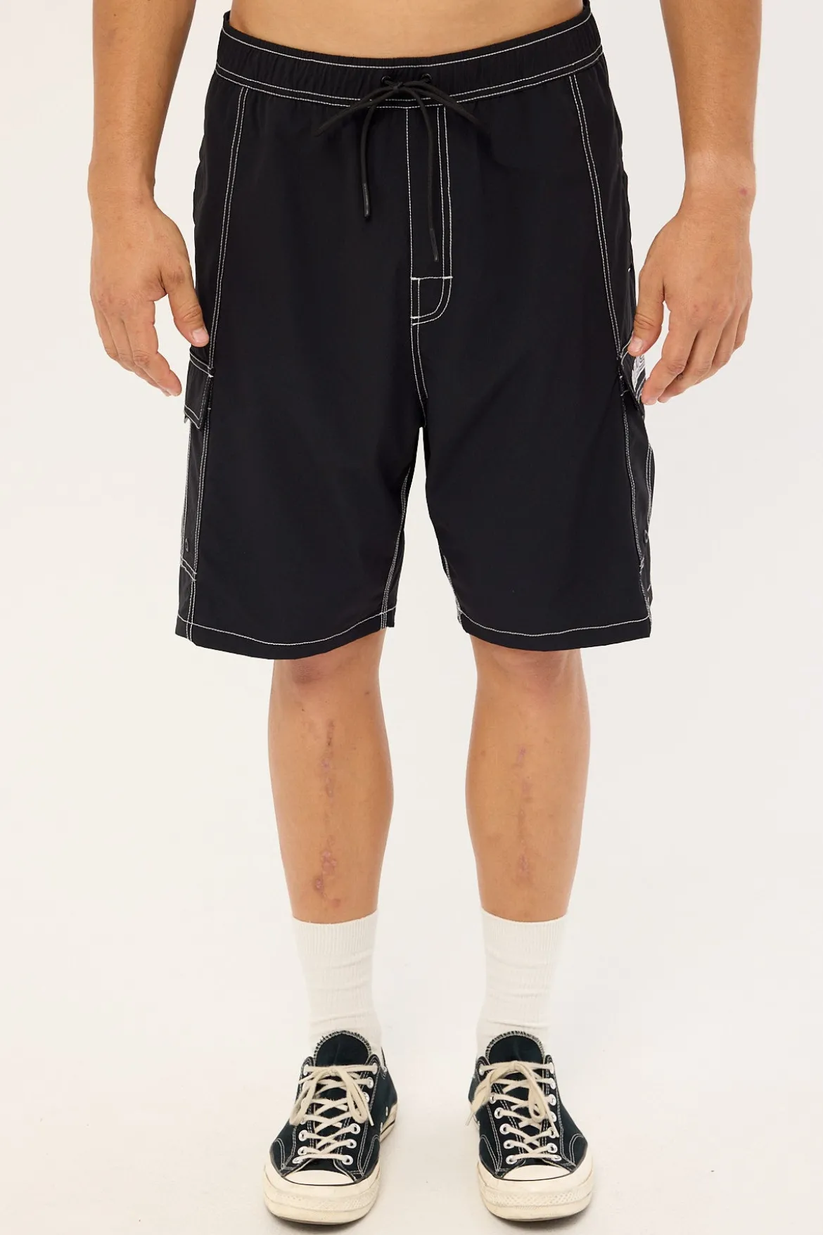 Artful Dodger 2.0 Elastic Waist Boardshort Black