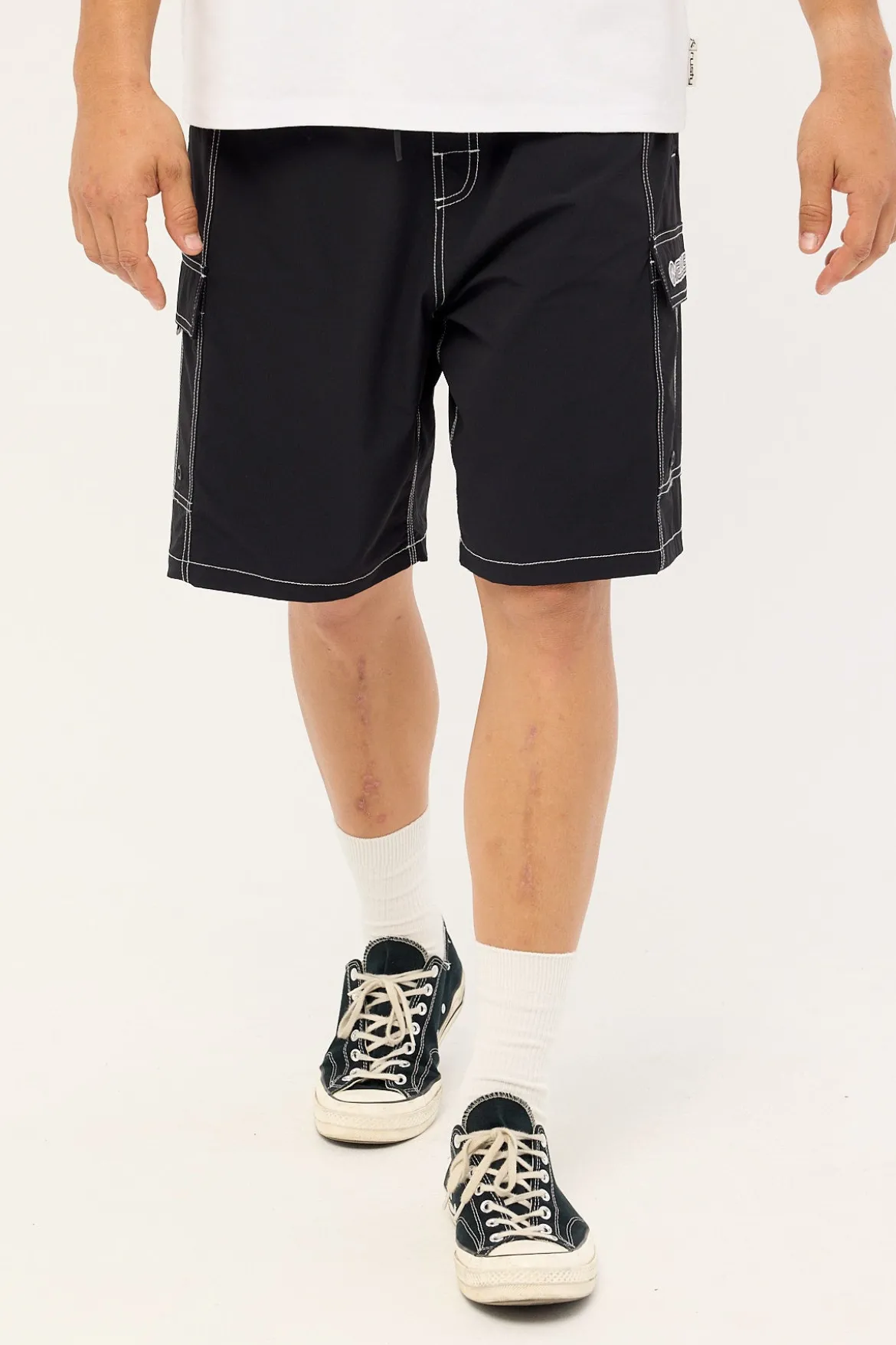 Artful Dodger 2.0 Elastic Waist Boardshort Black