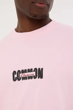 Article Heavyweight Boxy Tee Pink