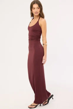 Ash Tank Dress Cabernet
