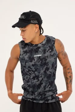 Ashen Bound High Neck Tank Camo