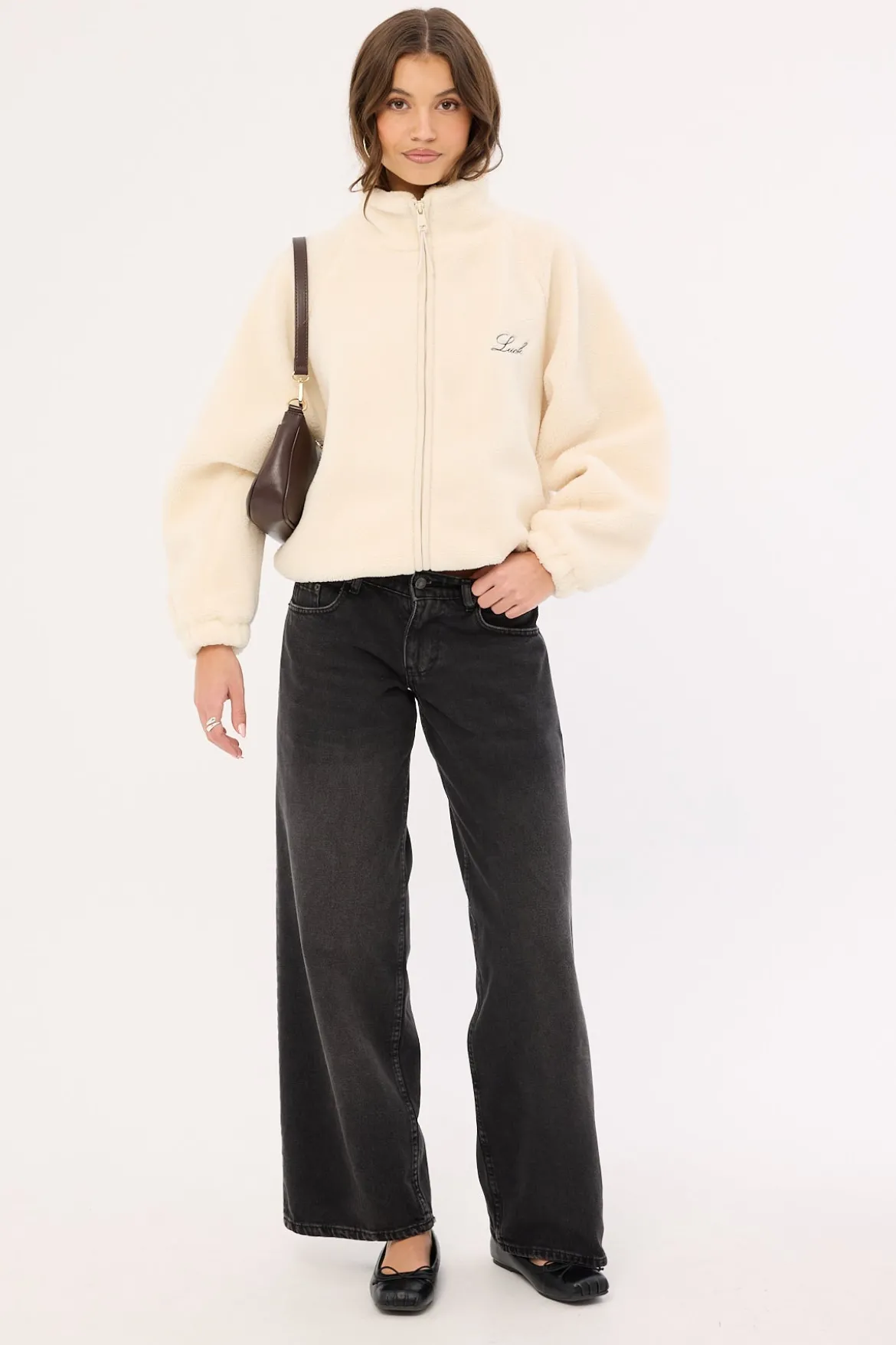 Aspen Sherpa Jacket Cream