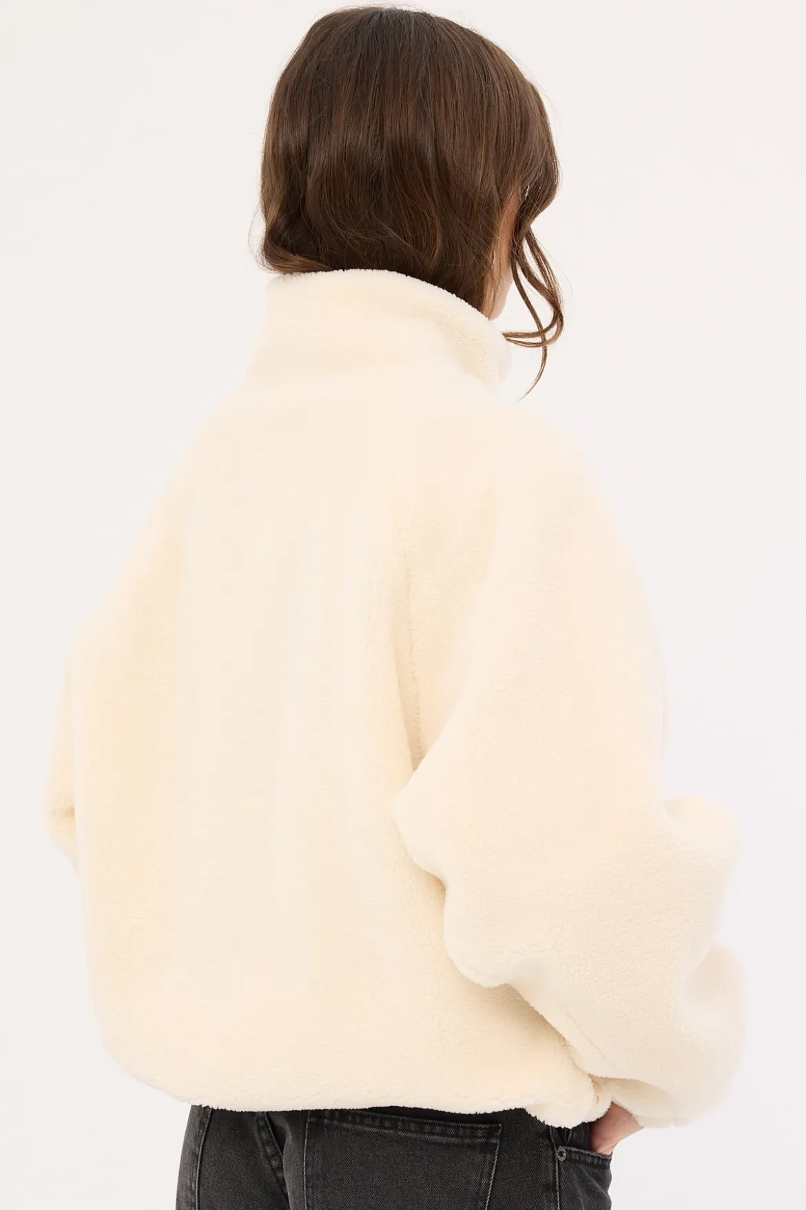 Aspen Sherpa Jacket Cream