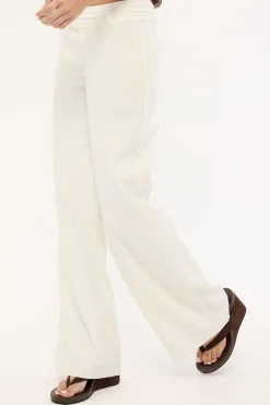 Astaire Mid Rise Pant Cream