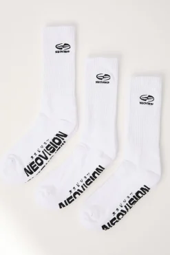 Astrum Sock 3 Pack White