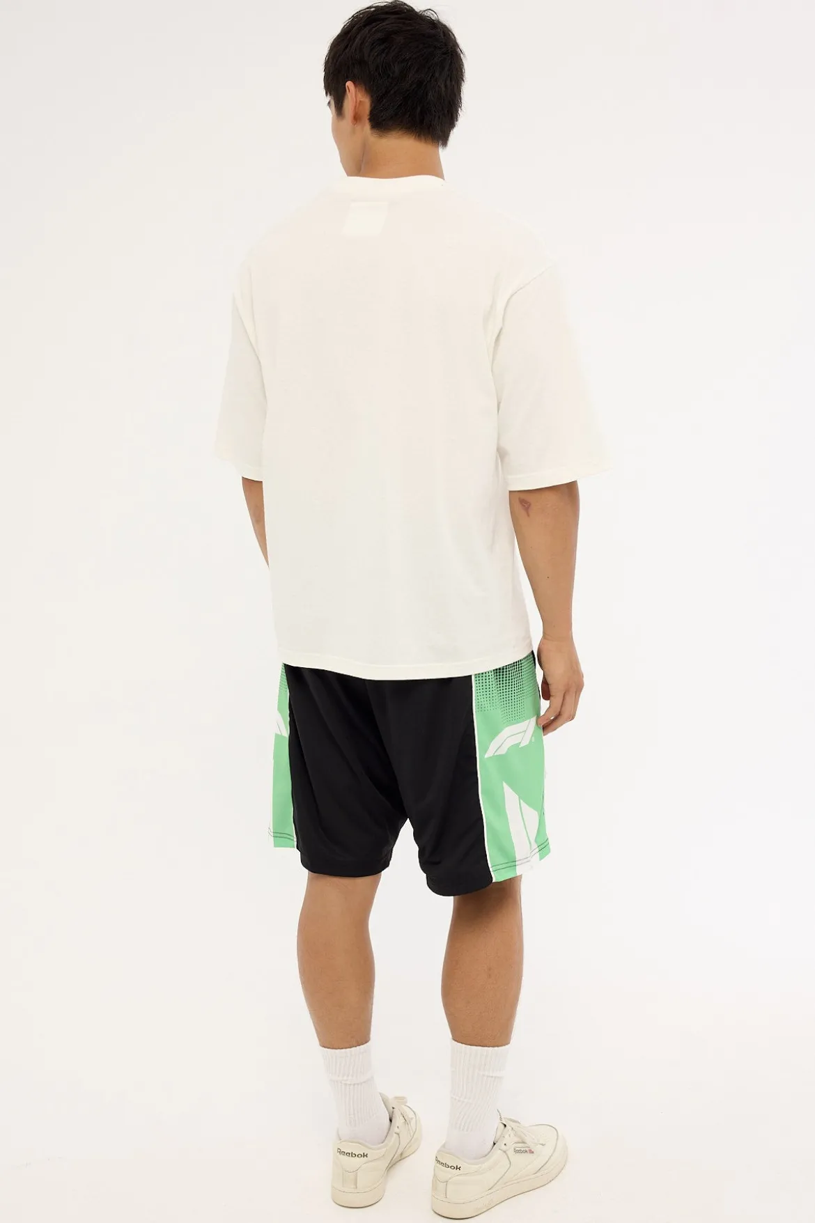 Athletic F1 Shift Mesh Short Black/Green