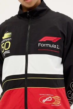 Athletic Formula One Moto Jacket Black