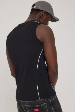 Atomic Bound High Neck Tank Black