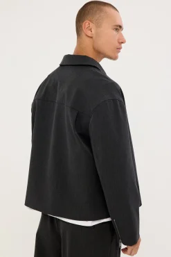 Atticus Cropped Jacket Grey