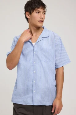 Avenue Resort Shirt Blue Stripe