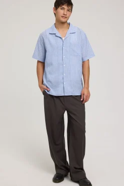 Avenue Resort Shirt Blue Stripe