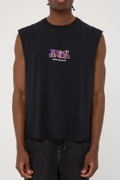 Avoidance Muscle Tee Washed Black