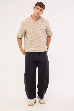 Axis Barrel Jean Black